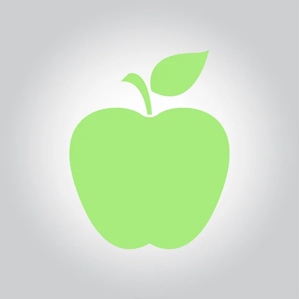 Icono Apple Ilustración Vector Simple — Archivo Imágenes Vectoriales