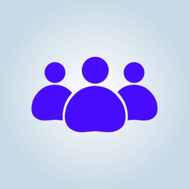 Takım iş simgesi. Ofis çalışanları ve iş takım.