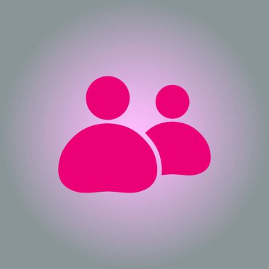 Kişi ya da sosyal işareti simgesi. 