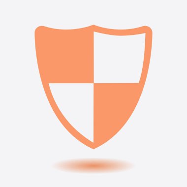 Kalkan kutsal kişilerin resmi. Koruma kavramı. 