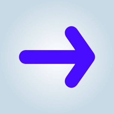 Ok simgesi. vektör illüstrasyonu