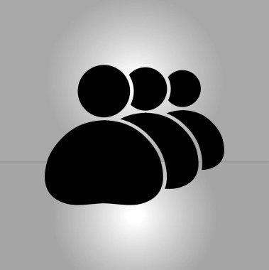 Kişi ya da sosyal işareti simgesi. 