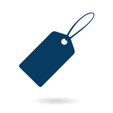 Satılık Etiketler simgesi. Fiyatı yüzde Satılık kapalı Etiketler. Düz tasarım stili. Vektör Eps 10.