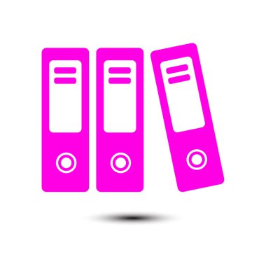 Evrak ve belgeler Office klasörler. Arşiv klasör simgesi. 