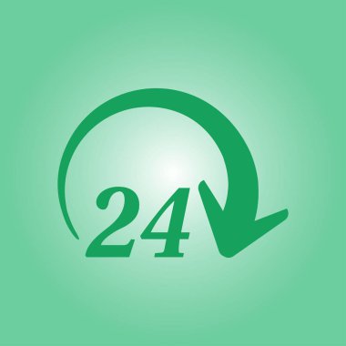 Saat saat etrafında bir gün simgesini açın..