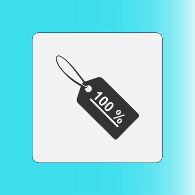 Satılık Etiketler simgesi. Düz tasarım stili. Vektör Eps 10.