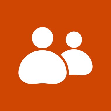 Kişi ya da sosyal işareti simgesi. 