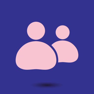 Kişi ya da sosyal işareti simgesi. 