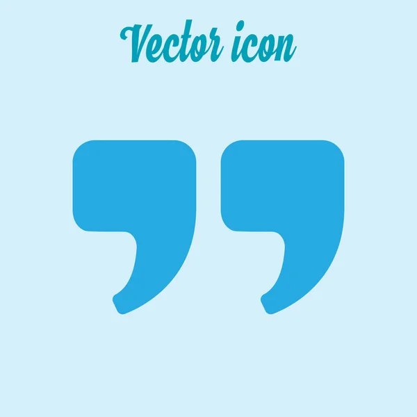 Sprachsymbol Dialog Simbol Chat Zitat — Stockvektor