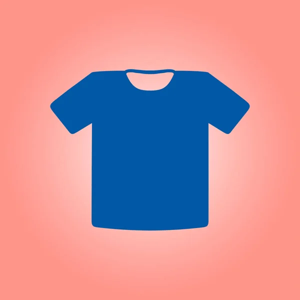 Shirt Sign Icon Clothes Symbol Flat Design Style — Stock Vector