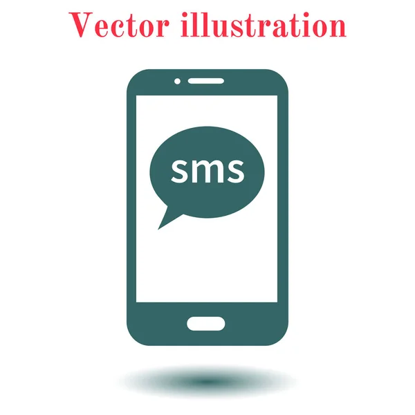 Vektor Illustration Des Smartphone Symbols — Stockvektor