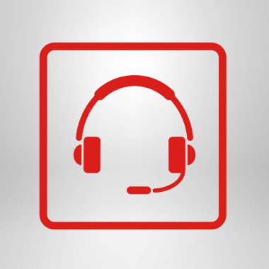 Destek, vektör çizim düz simgesi 