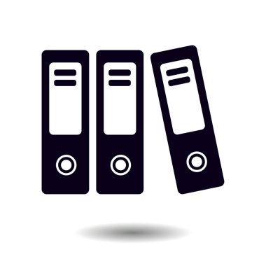 Evrak ve belgeler Office klasörler. Arşiv klasör simgesi. 