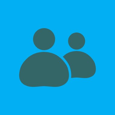 Kişi ya da sosyal işareti simgesi. 