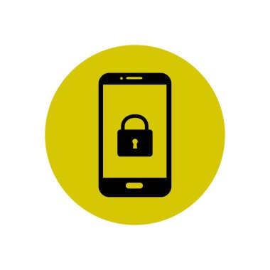 İnternet güvenliği konsepti ikonu. Tanımlama ve koruma simgesi.