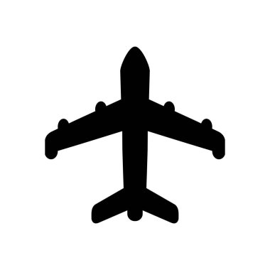 Uçak simgesi. Seyahat erkek. Alt yazıyı uçaktan uçak.