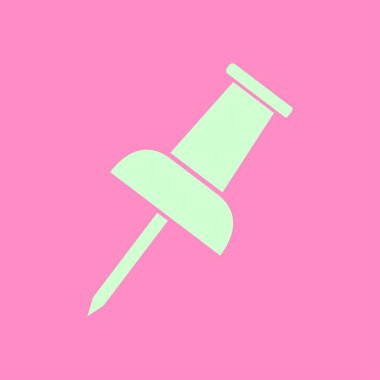  PIN simgesi itmek. Vektör Eps 10. 