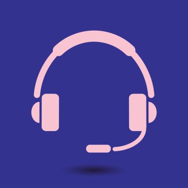 Destek, vektör çizim düz simgesi 