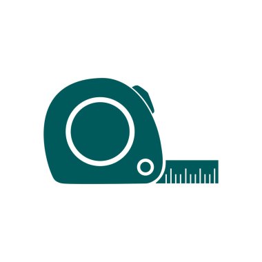  Mezura simgesi. Rulet inşaat erkek.