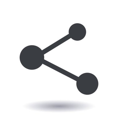 Pay işareti kutsal kişilerin resmi. Düz tasarım stili.