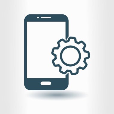 Akıllı telefon hizmetleri simgesi.