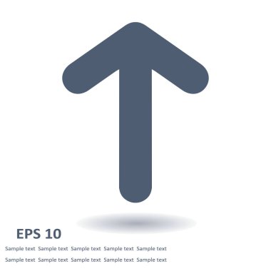 Ok simgesi. vektör illüstrasyonu