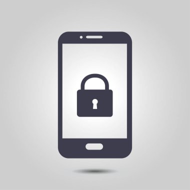 İnternet güvenliği konsepti ikonu. Tanımlama ve koruma simgesi.