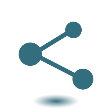 Pay işareti kutsal kişilerin resmi. Düz tasarım stili.