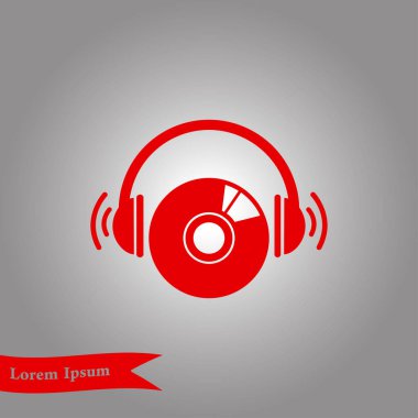 CD veya Dvd simgesini. Kompakt disk erkek.