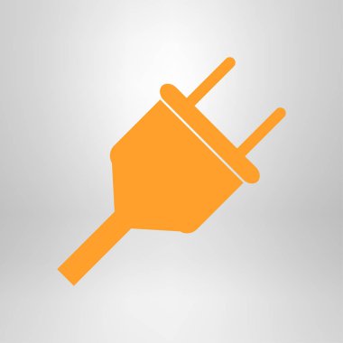 Vektör elektrik dolgu ağı düz simgesi.