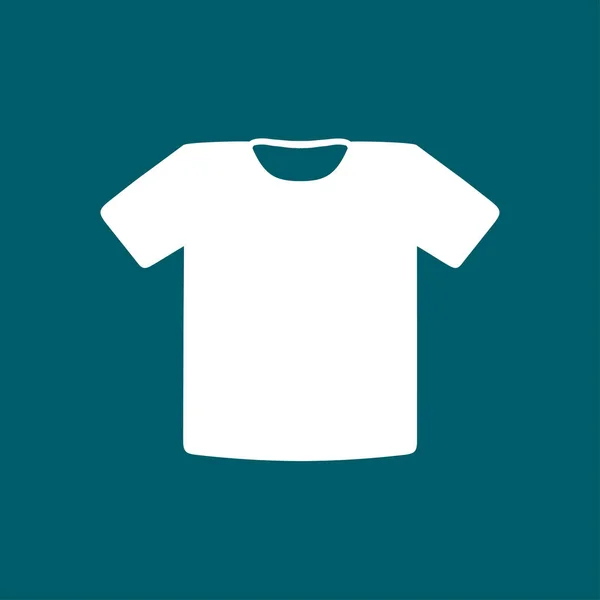 Icono Signo Camiseta Símbolo Ropa Estilo Diseño Plano — Archivo Imágenes Vectoriales