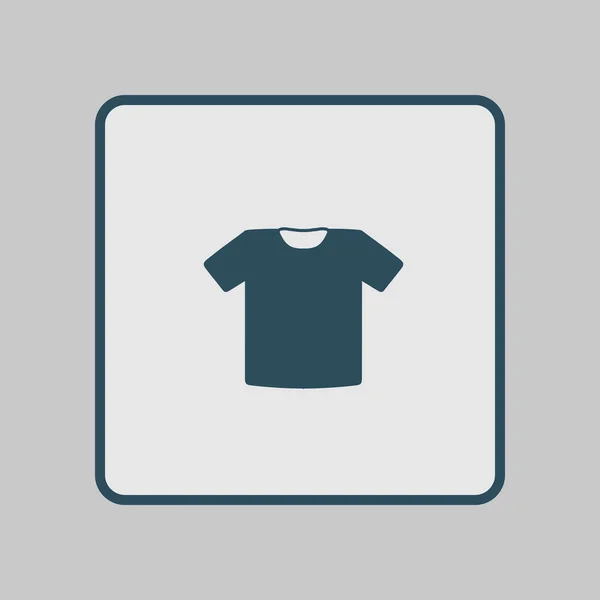 Значок Футболки Символ Одягу Стиль Плоского Дизайну — стоковий вектор