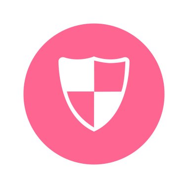 Kalkan kutsal kişilerin resmi. Koruma kavramı. 