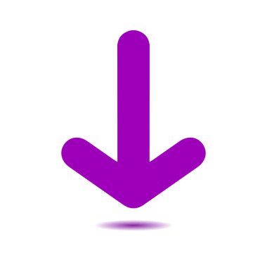 Ok simgesi. vektör illüstrasyonu