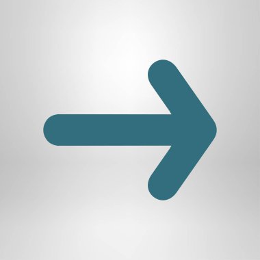 Ok simgesi. vektör illüstrasyonu