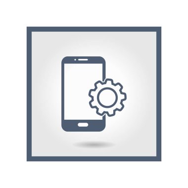 Akıllı telefon hizmetleri simgesi.