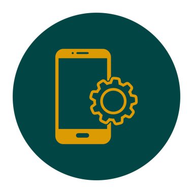 Akıllı telefon hizmetleri simgesi.