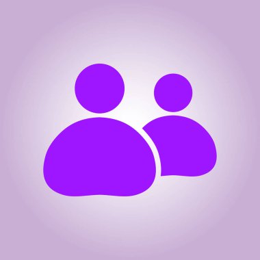 Kişi ya da sosyal işareti simgesi. 