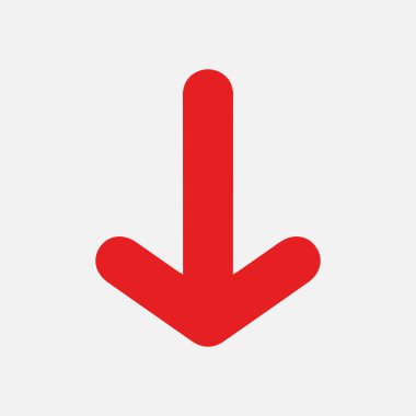 Ok simgesi. vektör illüstrasyonu