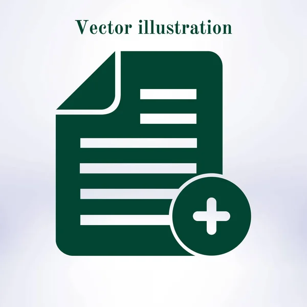 Document Pictograma — Vector de stoc