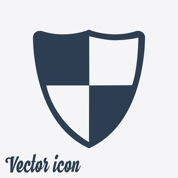 Icono Del Escudo Concepto Protección — Vector de stock