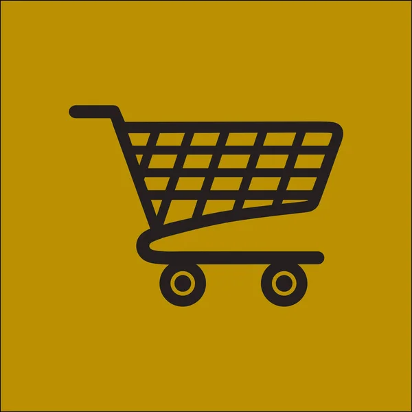 Grafik Alışveriş Düz Simgesi — Stok Vektör