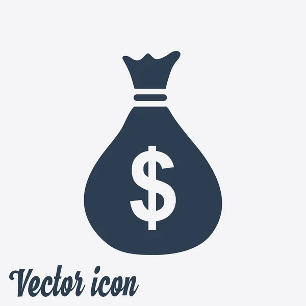 Geldsacksymbol Dollar Usd Währungssymbol Flaches Design Eps — Stockvektor
