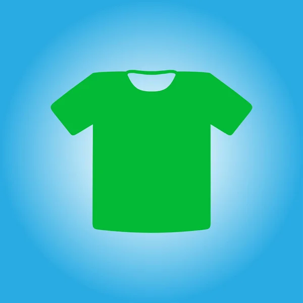 Icono Signo Camiseta Símbolo Ropa Estilo Diseño Plano — Vector de stock