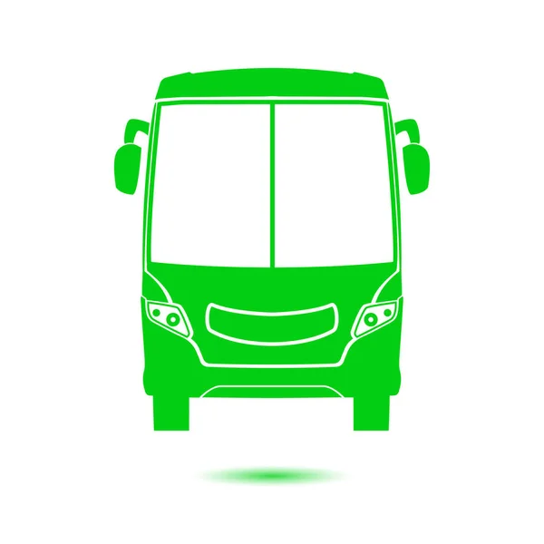 Ícone Autocarro Símbolo Schoolbus —  Vetores de Stock