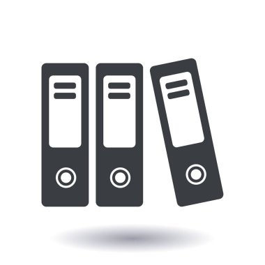 Evrak ve belgeler Office klasörler. Arşiv klasör simgesi. 