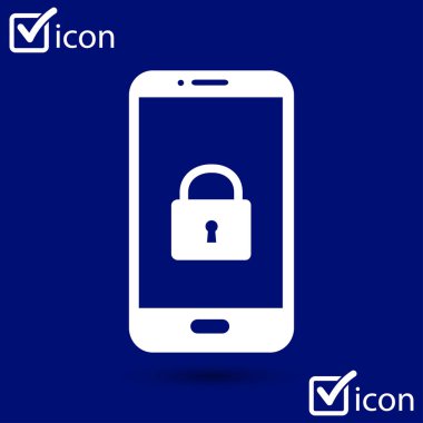 Internet güvenlik kavramı simgesi. Kimlik ve koruma simgesi.