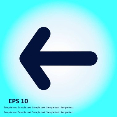 Ok simgesi. vektör illüstrasyonu