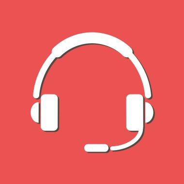 Destek, vektör çizim düz simgesi 