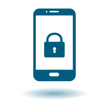 İnternet güvenliği konsepti ikonu. Tanımlama ve koruma simgesi.